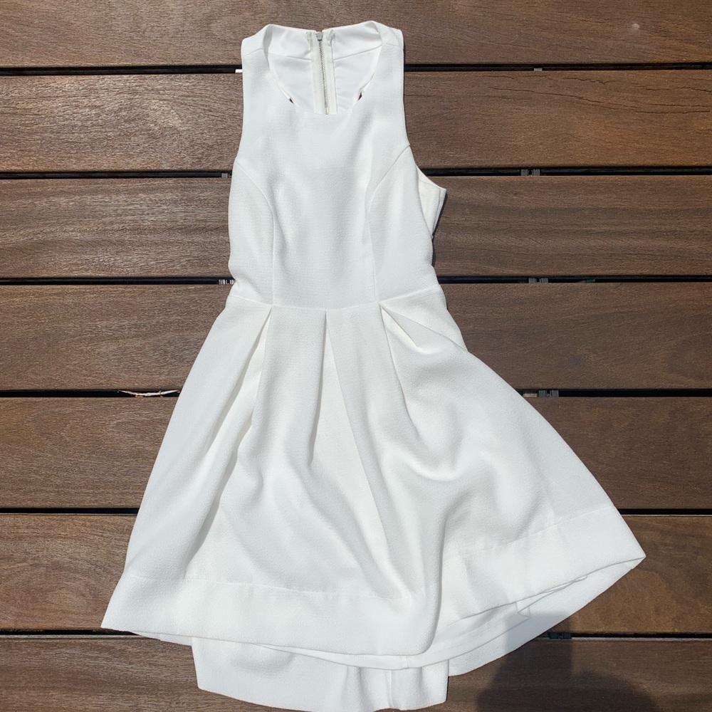 Lulus white skater dress